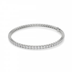 3.72 Carat Round Cut Tennis Bracelet